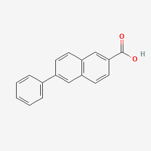 molecular formula C17H12O2 B3331721 6-Phenylnaphthalene-2-carboxylic acid CAS No. 855207-53-3