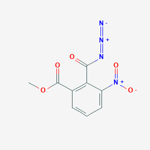 Methyl 2-(azidocarbonyl)-3-nitrobenzoate