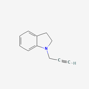 molecular formula C11H11N B3331743 1-(Prop-2-yn-1-yl)indoline CAS No. 85670-80-0