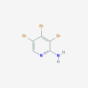 molecular formula C5H3Br3N2 B3331757 3,4,5-Tribromopyridin-2-amine CAS No. 856848-75-4