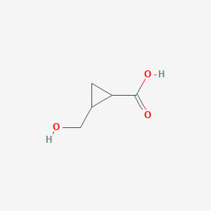 2-(Hydroxymethyl)cyclopropane-1-carboxylic acid