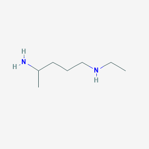 molecular formula C7H18N2 B3331833 4-Amino-1-ethylaminopentane CAS No. 860544-46-3