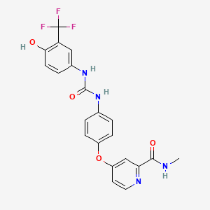 molecular formula C21H17F3N4O4 B3331886 Sorafenib Impurity 9 CAS No. 862875-16-9