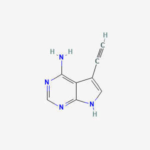 5-ethynyl-7H-pyrrolo[2,3-d]pyrimidin-4-amine