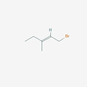 molecular formula C6H11B B3332057 (E)-1-溴-3-甲基-2-戊烯 CAS No. 869-72-7