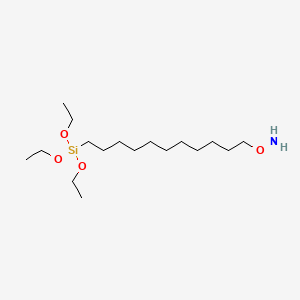 molecular formula C17H39NO4Si B3332086 11-(Aminooxy)undecyltriethoxysilane CAS No. 870482-11-4