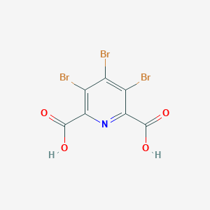 molecular formula C7H2Br3NO4 B3332110 3,4,5-Tribromopyridine-2,6-dicarboxylic acid CAS No. 872268-64-9