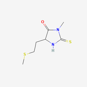 molecular formula C7H12N2OS2 B3332188 MTH-DL-蛋氨酸 CAS No. 877-49-6