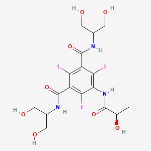 molecular formula C17H22I3N3O8 B3332279 (R)-Iopamidol CAS No. 88375-91-1