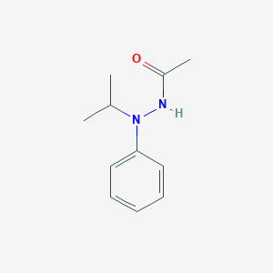 molecular formula C11H16N2O B3332290 N'-Isopropyl-N'-phenylacetohydrazide CAS No. 885669-11-4