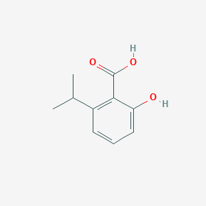 molecular formula C10H12O3 B3332354 2-Hydroxy-6-isopropylbenzoic acid CAS No. 88846-70-2