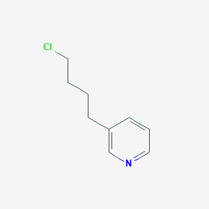 molecular formula C9H12ClN B3332356 4-(3-吡啶基)丁基氯 CAS No. 88940-35-6