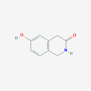 molecular formula C9H9NO2 B3332363 6-Hydroxy-1,2-dihydroisoquinolin-3(4H)-one CAS No. 889944-86-9