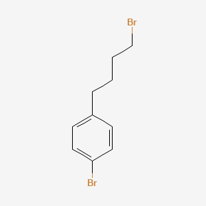 molecular formula C10H12Br2 B3332367 1-Bromo-4-(4-bromobutyl)benzene CAS No. 88999-91-1