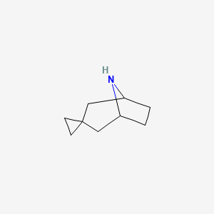 8-Azaspiro[bicyclo[3.2.1]octane-3,1'-cyclopropane]