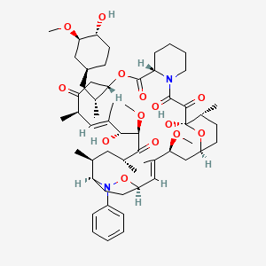 molecular formula C57H86N2O14 B3332388 Unii-F2D5P81X82 CAS No. 892494-07-4