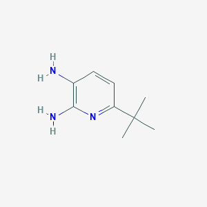 molecular formula C9H15N3 B3332416 6-Tert-butylpyridine-2,3-diamine CAS No. 893444-20-7
