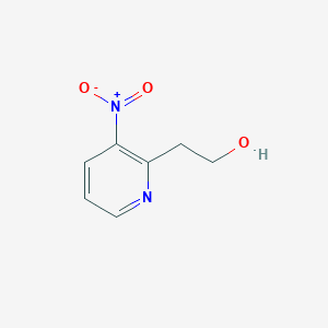 molecular formula C7H8N2O3 B3332739 2-(3-Nitropyridin-2-yl)ethanol CAS No. 918153-28-3