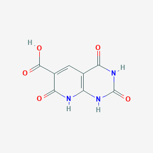 molecular formula C8H5N3O5 B3332746 2,4,7-Trioxo-1,2,3,4,7,8-hexahydropyrido[2,3-d]pyrimidine-6-carboxylic acid CAS No. 918476-94-5