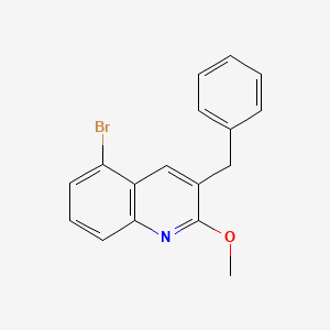 3-Benzyl-5-bromo-2-methoxyquinoline