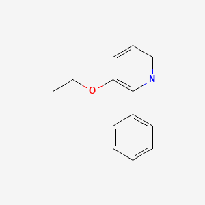 molecular formula C13H13NO B3332878 3-Ethoxy-2-phenylpyridine CAS No. 927396-09-6