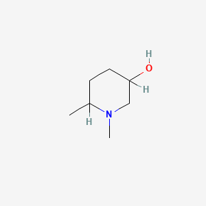 molecular formula C7H15NO B3332917 1,6-二甲基-3-哌啶醇 CAS No. 930779-09-2