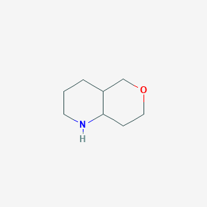 molecular formula C8H15NO B3332929 Octahydro-2H-pyrano[4,3-b]pyridine CAS No. 933688-13-2