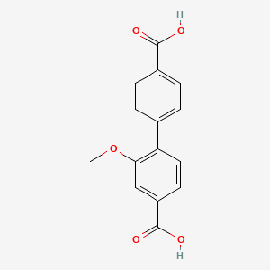 4-(4-Carboxyphenyl)-3-methoxybenzoic acid