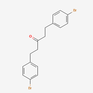 molecular formula C17H16Br2O B3333001 1,5-Bis(4-bromophenyl)pentan-3-one CAS No. 937635-98-8