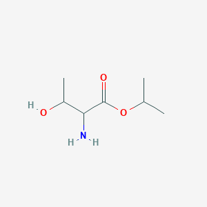 molecular formula C7H15NO3 B3333071 Isopropyl L-threoninate CAS No. 94359-80-5