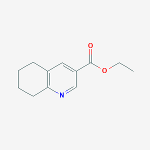 molecular formula C12H15NO2 B3333187 Ethyl 5,6,7,8-tetrahydroquinoline-3-carboxylate CAS No. 94815-18-6