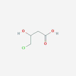 molecular formula C4H7ClO3 B3333280 4-Chloro-3-hydroxybutyric acid CAS No. 95574-97-3