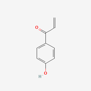 molecular formula C9H8O2 B3333289 1-(4-羟基苯基)丙-2-烯-1-酮 CAS No. 95605-38-2