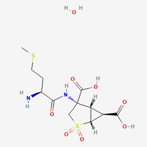 molecular formula C12H20N2O8S2 B3333296 LY2140023 Monohydrate CAS No. 956385-05-0
