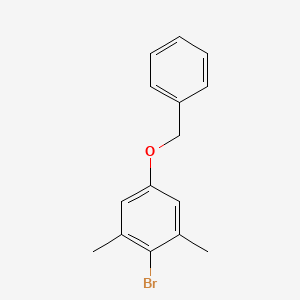 B3333305 5-(Benzyloxy)-2-bromo-1,3-dimethylbenzene CAS No. 95741-44-9