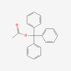 molecular formula C21H18O2 B3333375 Trityl acetate CAS No. 971-85-7