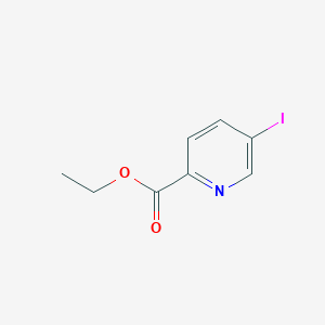 molecular formula C8H8INO2 B3333425 Ethyl 5-iodopicolinate CAS No. 98546-32-8