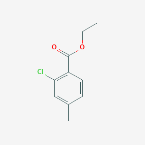 molecular formula C10H11ClO2 B3333464 Ethyl 2-chloro-4-methylbenzoate CAS No. 99500-35-3