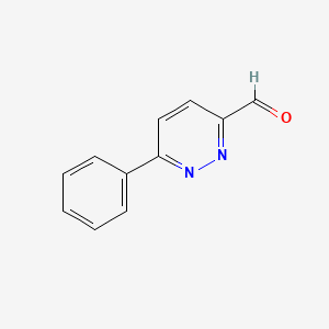 molecular formula C11H8N2O B3333502 6-Phenylpyridazine-3-carbaldehyde CAS No. 99974-22-8