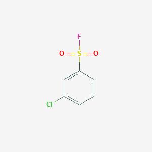 molecular formula C6H4ClFO2S B3333503 3-Chloro-benzenesulfonyl fluoride CAS No. 10116-74-2