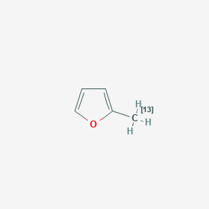 molecular formula C5H6O B3333514 2-Methyl-13C-furan CAS No. 105855-03-6