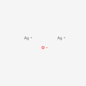 molecular formula Ag2O B3333534 Disilver;oxygen(2-) CAS No. 11113-88-5