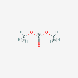 molecular formula C3H6O3 B3333559 Dimethyl carbonate-13C3 CAS No. 1173019-06-1