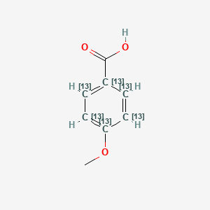 4-Methoxybenzoic acid-[13C6]