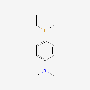 molecular formula C12H20NP B3333799 4-(二乙基膦基)-N,N-二甲基苯胺 CAS No. 17005-57-1