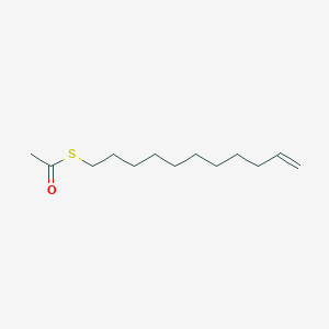 molecular formula C13H24OS B3333809 S-Undec-10-en-1-yl ethanethioate CAS No. 178561-27-8