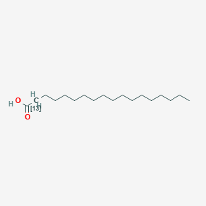 molecular formula C18H36O2 B3333848 Stearic acid-2-13C CAS No. 19905-78-3