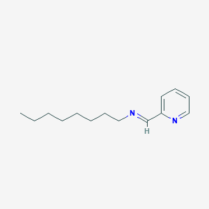 molecular formula C14H22N2 B3333849 (E)-N-Octyl-1-(pyridin-2-yl)methanimine CAS No. 200629-71-6