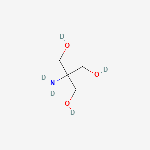 molecular formula C4H11NO3 B3333862 Tris(hydroxy-D-methyl)amino-D2-methane, 98 atom % D CAS No. 207802-44-6