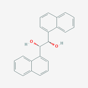 molecular formula C22H18O2 B3333881 (S,S)-(-)-1,2-二(1-萘基)-1,2-乙二醇 CAS No. 229184-99-0